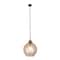 Hello Honey® Matte Black Oversized Geometric Glass Ceiling Light